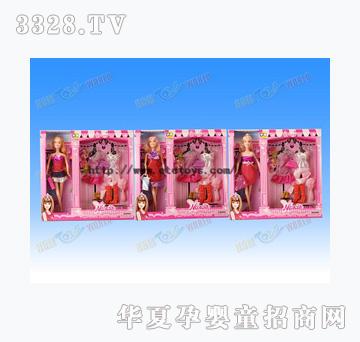 易腾11.5寸琳茜娃娃之我的最爱快乐购物日（3款混装）