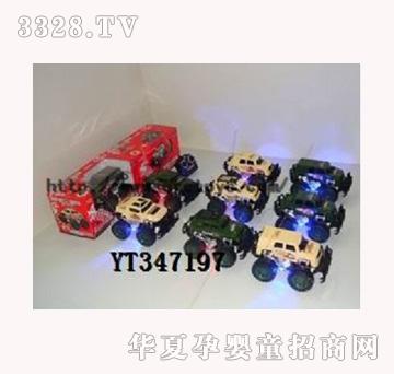 易腾YT347197四通悍马大轮遥控车（加灯）