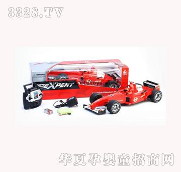 易腾1－10F1方程式4通道遥控车带电池