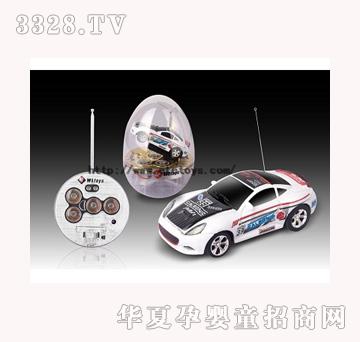 易腾1－63蛋形迷你遥控车4款8色混装