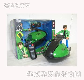 易腾BEN10遥控摩托艇