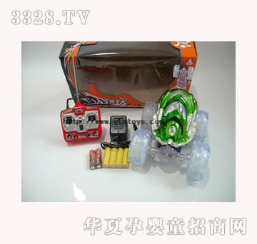 易腾YT372852四通遥控音乐翻斗车白轮（包电）