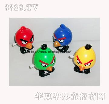 易腾愤怒的小鸟上链行走玩具
