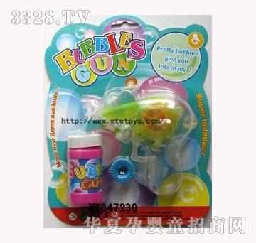 易腾透明惯性泡泡枪（灯光）