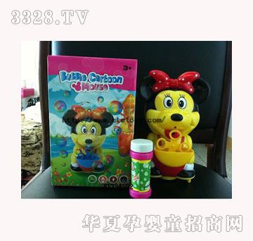易腾万向米妮吹泡泡