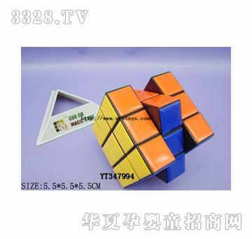 易腾5.5CM贴片三阶魔方