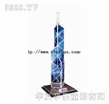 易腾3D拼图香港中银大厦