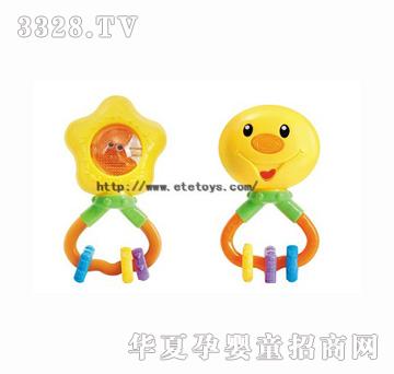 易腾YT370667小星星珠子摇铃笑脸铃铛摇铃