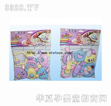 易腾YT372974PVC袋2款混装手捉摇铃