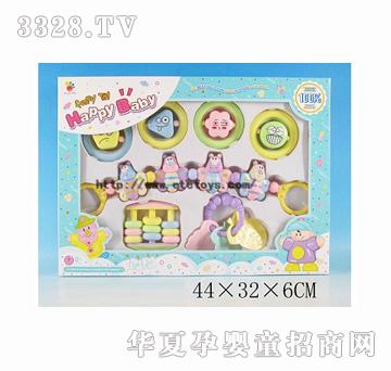 易腾YT374710婴儿七款组合摇铃