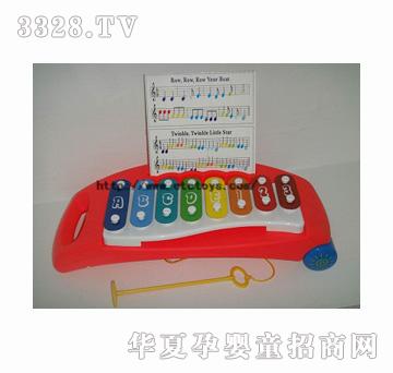 易腾YT376347－8音拖拉敲琴