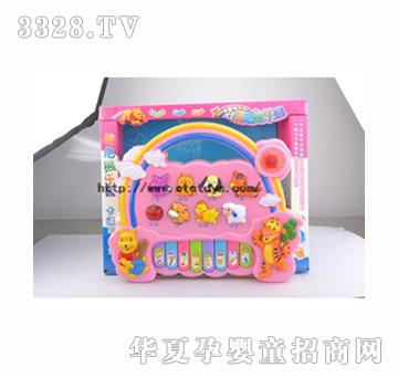 易腾彩虹卡通音乐电子琴