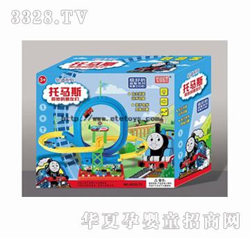 易腾YT369495托马斯飞车电动音乐轨道