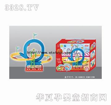 易腾YT369493云霄飞车电动音乐轨道车