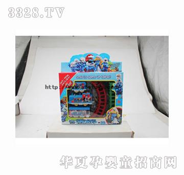 易腾蓝精灵电动轨道车