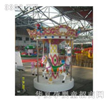 航天游乐三座转马