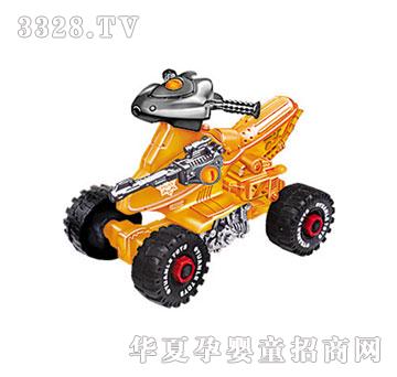 顺晖玩具9881拆装惯性战斗摩托车