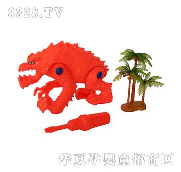 顺晖玩具火焰魔兽（配树）