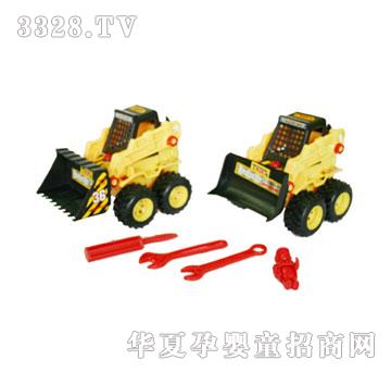 顺晖玩具422拆装惯性工程车二款