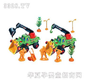 顺晖玩具拆装惯性工程车
