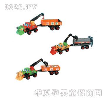 顺晖玩具拆装惯性工程车
