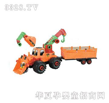 顺晖玩具惯性拆装农夫车
