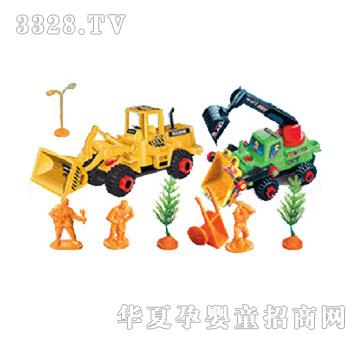 顺晖玩具惯性拆装工程车