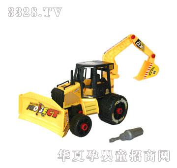 顺晖玩具拆装惯性农夫车惯性车