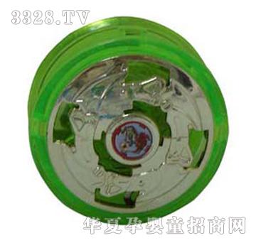 远盛色明电镀面加双灯滑行型溜溜球YTY0403