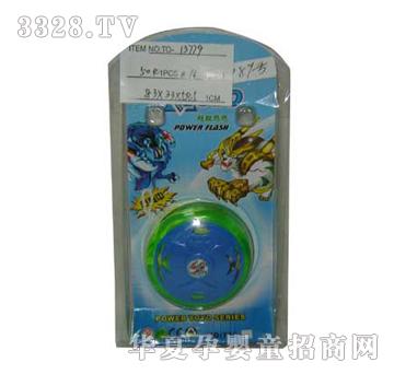 远盛色明实色面加灯离合型溜溜球YTY0390