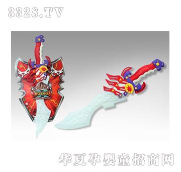 远盛闪光烈火刀（恐龙刀剑声）YSW0157