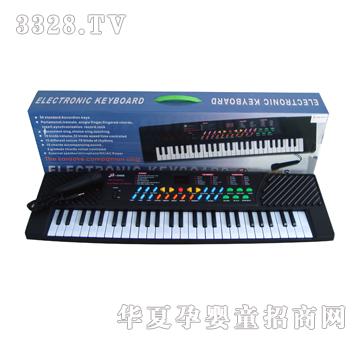 远盛54键插电多功能电子琴带LED唛YS00150022