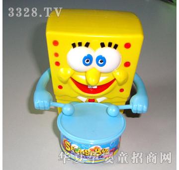 远盛拉线海绵宝宝敲鼓YPL2060
