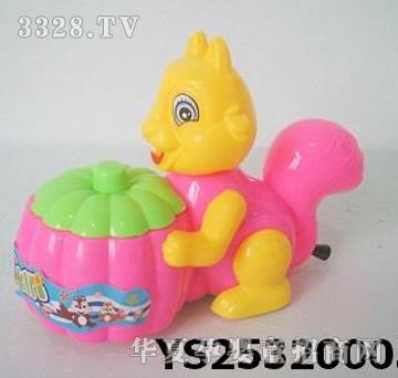 远盛实色拉线卡通松鼠推南瓜YS25320001