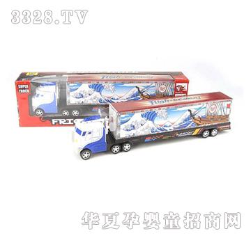 远盛惯性大海帆船货柜车YFI1086