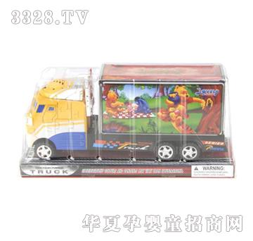 远盛惯性维尼熊货柜车YFI1070