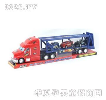 远盛惯性货柜平板车（红蓝黑三色）YFI1192
