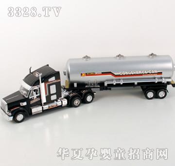 远盛惯性油罐车（三色混装红蓝白）YFI1267