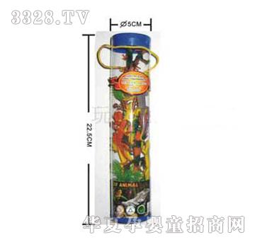 远盛环保软胶蜥蜴12只蜥蜴二树YAN0286
