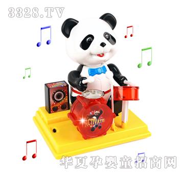 远盛电动打鼓闪光功夫熊YBD0190
