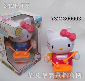 远盛电动打鼓KT猫带音乐YS24300003