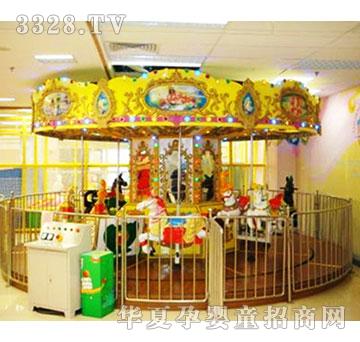 辉煌游乐室内转马