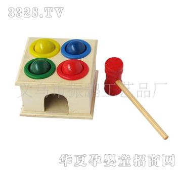 童乐城9839小锤盒木制玩具