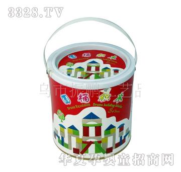 童乐城9923圆桶积木玩具