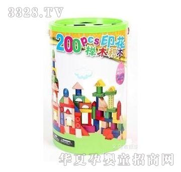 童乐城儿童玩具200粒桶