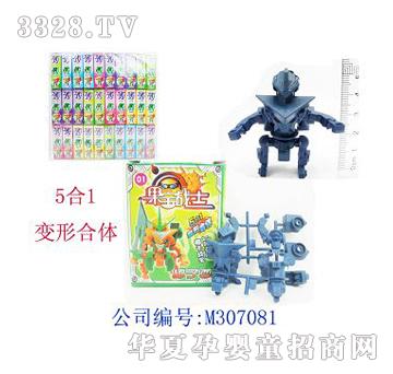 美淇国宝拼装（五只可以合体，30盒）M307081