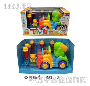 美淇水泥桶组装工程车
