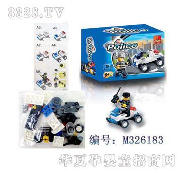 美淇城市警卫队积木车（35块）
