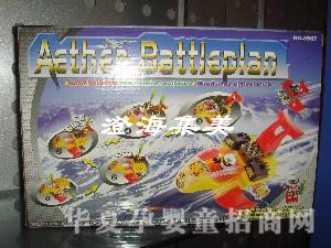 集美自装音乐灯光太空战士飞机3567