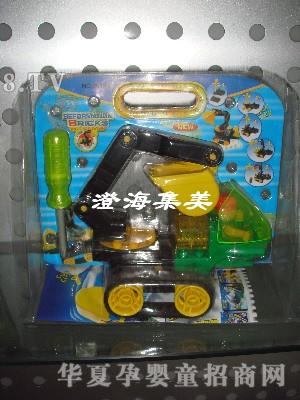 集美自装音乐挖土机3515C